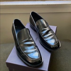 Men’s leather Prada loafer